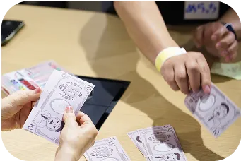 エミーゼニーゲーム風景